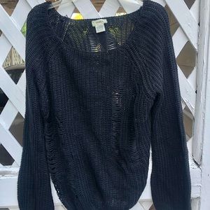Toska Black Knit Sweater